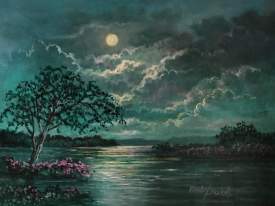 Moonlit Bay:  The Surrounding Silence.