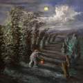 Windy Night, Moonlight And Lanterns