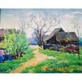 Impressionist Painting *Spring* Signed, V.Barhatkov !