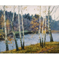 Beautiful Painting *Autumn* Signed, V.Barhatkov