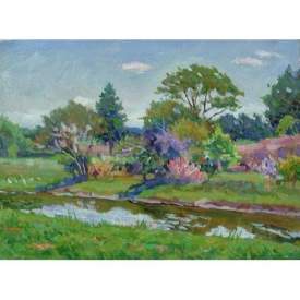 Impressionist Painting *Somewhere in South* Signed, V.Barhatkov !