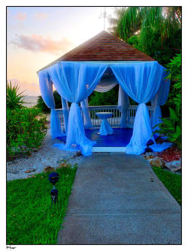 Wedding Gazebo by The Gulf