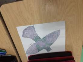 Bird Pointilism