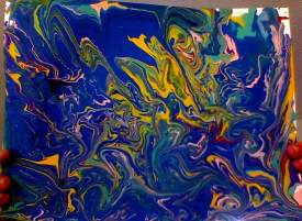 pour painting