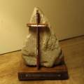 Cross and rock