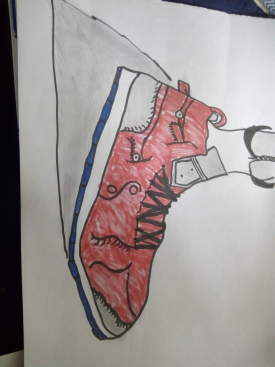 My animated shoe