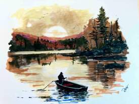 Untitled... trying out water color