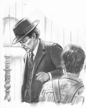 Old Gentleman Singing Along with Piano Man