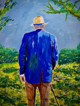 Old Man at Wedding