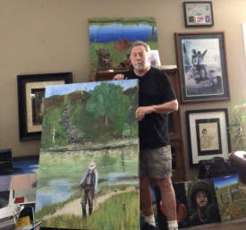 Fly Fisherman... SOLD to collector