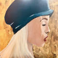 Girl In Blue Hat