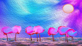 Cotton Candy Trees