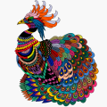 Flora peacock