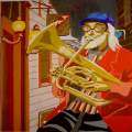 JAZZ ART-STREET MUSICIAN QUEBEC CITY