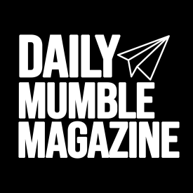 Daily Mumble Magazine Black logo
