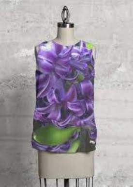 Purple Floral Tunic 