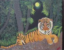 Endangered Bengal Tiger