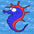 Weriod sea horse 