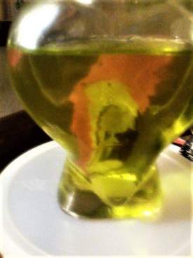 MANIFESTTION IN A BOTTLE OF HOLY OIL PHOTO