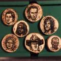 The Walking Dead coaster set