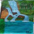 Watercolor Falls