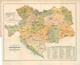 Military Map Of Austria-Hungary