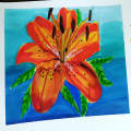 red tiger lily 