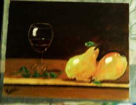 pears still life