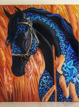 BLUE HORSE