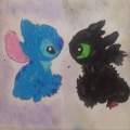 Stich and Toothless