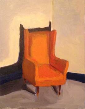 Orange chair