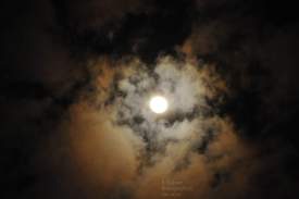 Cloudy Moon