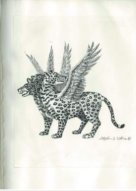 Vision Of The Four Beast Leopard