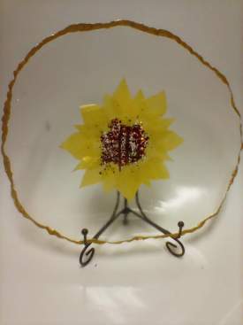 Sunflower Sculpted Piece