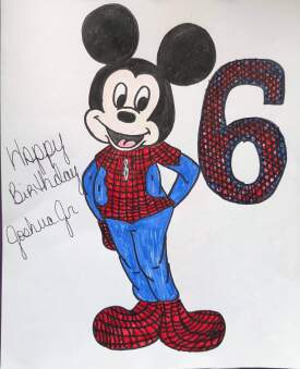 Mickey Mouse Spiderman