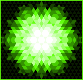 Green Radiance Symmetry Pattern 10-'22