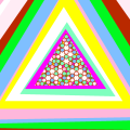 Hexagons Aperiodic Pattern '22