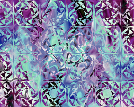 Cool Colors Symmetry Pattern '22
