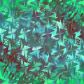 Green and Blue Rotation Pattern '22