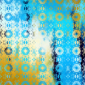 Blue and Orange Pattern 1-'23