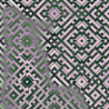 Green and Pink Pattern '23