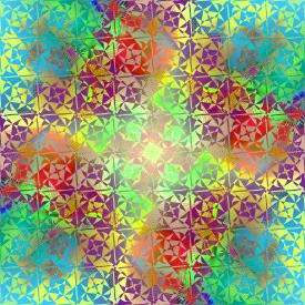 Color Symmetry Pattern 3-'25