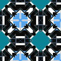 Black, Blue and White Pattern 4-'22