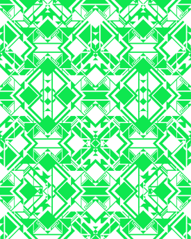 Green and White Pattern 5-'22