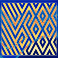 Blue and Orange Pattern 5-'21