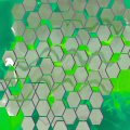 Green Hexagon Tessellation 6-'21