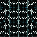 Black, Blue and White Pattern 6-'23