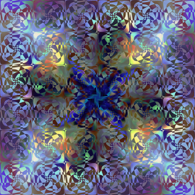 Rotational Symmetry Pattern 6-'24