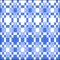 Blue and White Pattern 7-'21