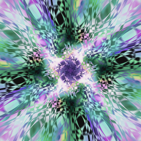 Green and Purple Pattern '24